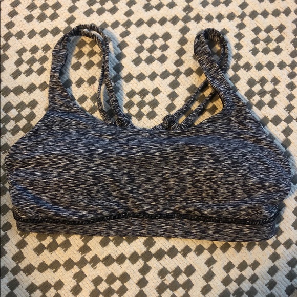 lululemon athletica Other - Lululemon Energy Bra Black/White Size 8 lululemon athletica Other - Lululemon Energy Bra Black/White Size 8